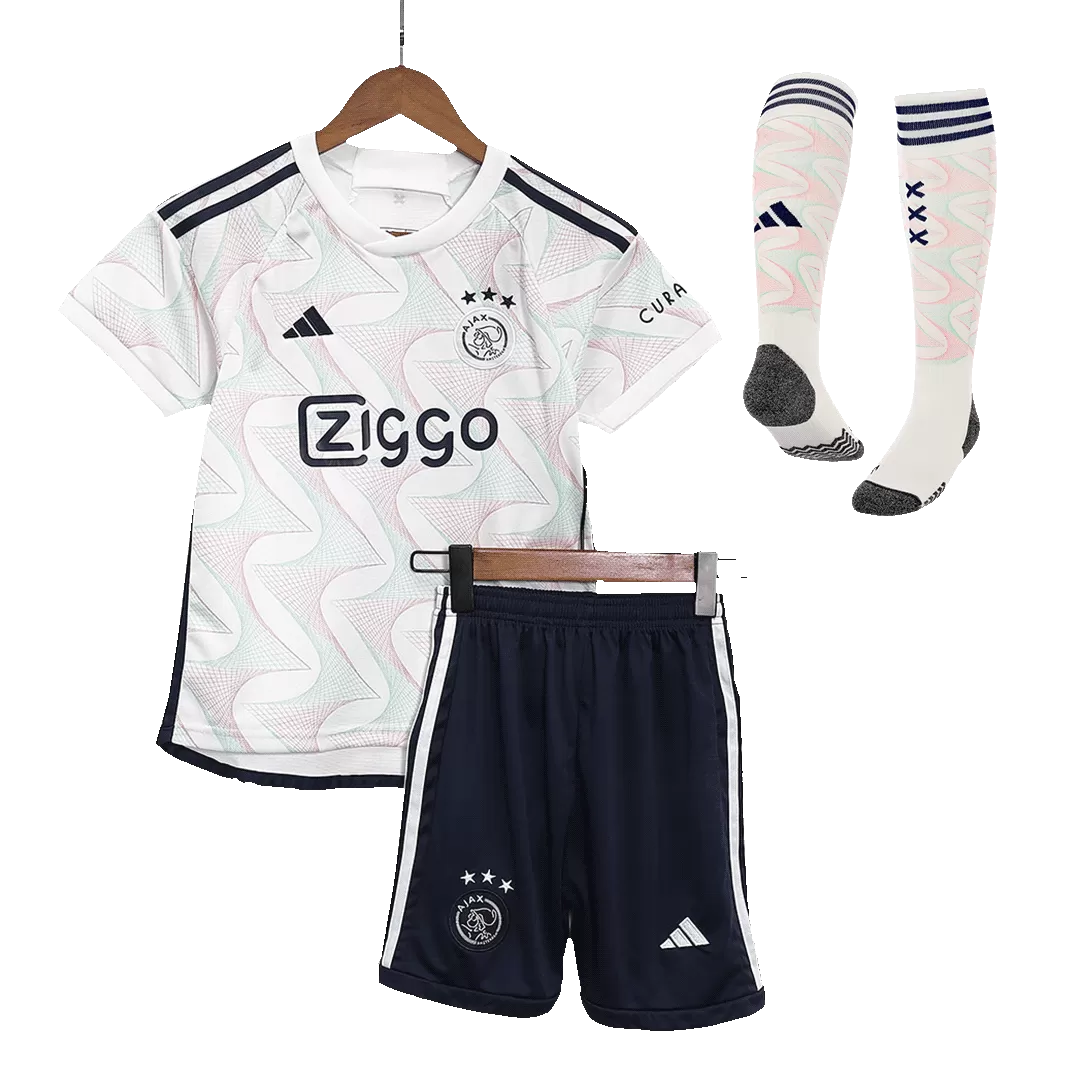 Youth Ajax Jersey Whole Kit 2023/24 Away