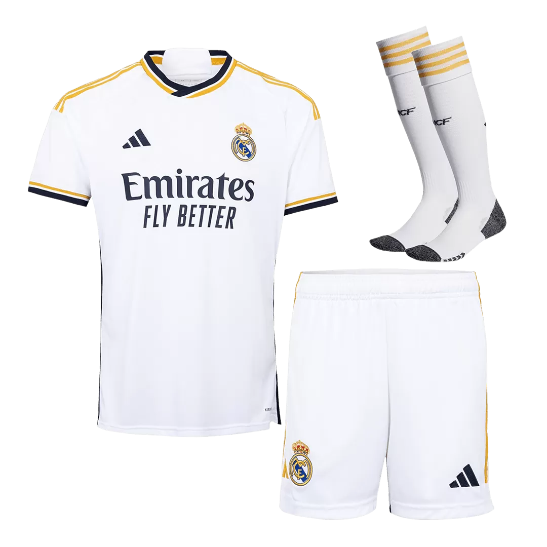 Youth Real Madrid Jersey Kit 2023/24 Home