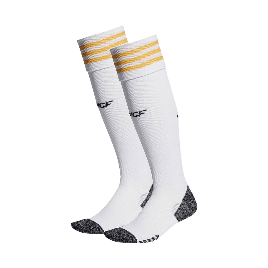 Real Madrid Soccer Socks 2023/24 Home - Youth - ijersey