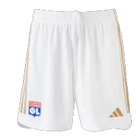 Olympique Lyonnais Soccer Shorts 2023/24 Authentic Home - ijersey
