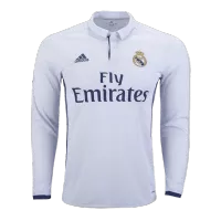 Real Madrid Jersey 2016/17 Home Retro - Long Sleeve - ijersey