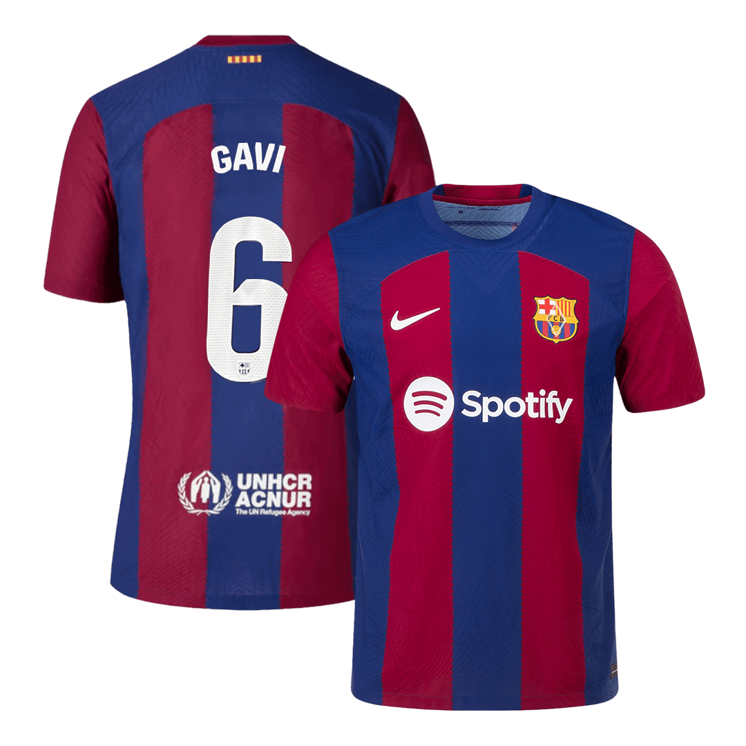 GAVI #6 Barcelona Jersey 2023/24 Authentic Home - ijersey