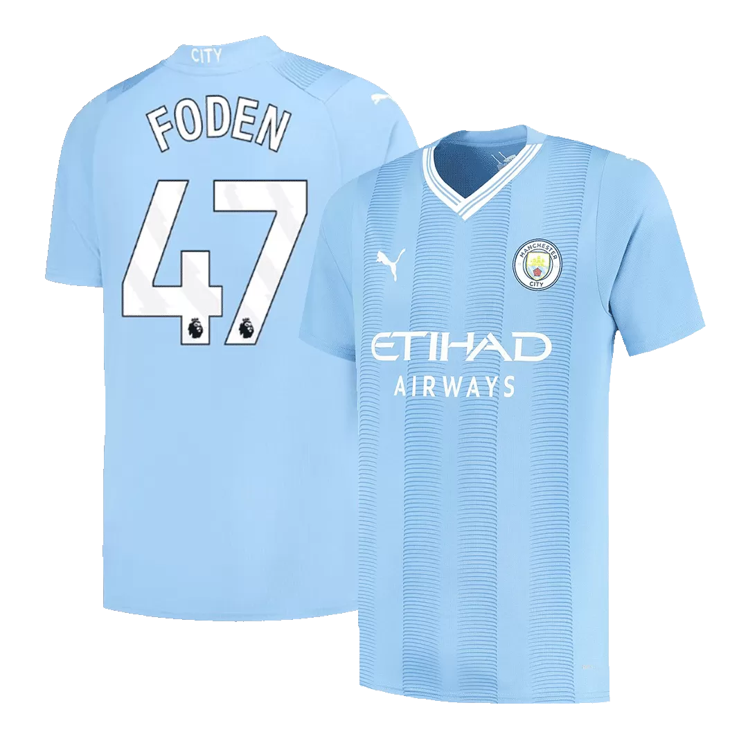 FODEN #47 Manchester City Jersey 2023/24 Home