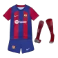Youth Barcelona Jersey Whole Kit 2023/24 Home - ijersey