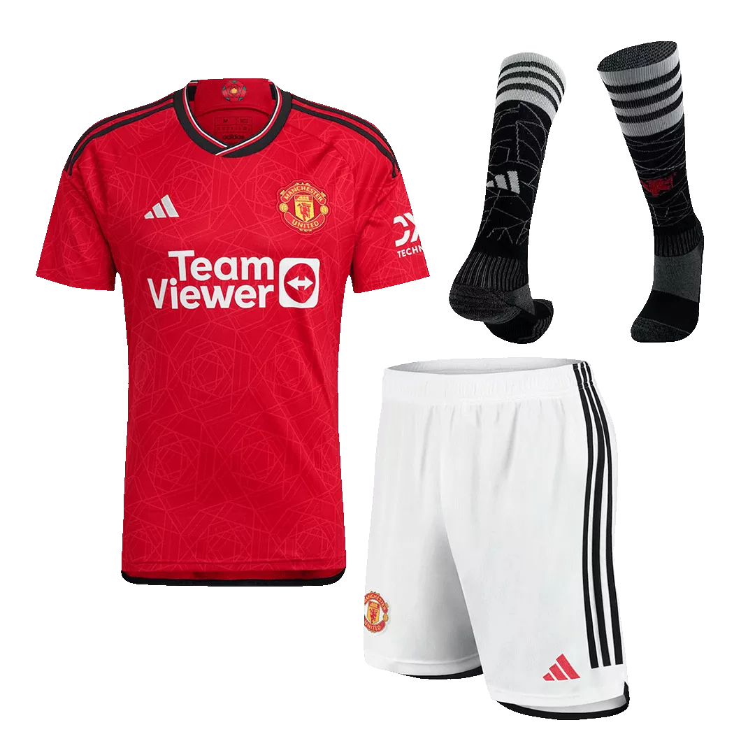 Manchester United Jersey Whole Kit 2023/24 Home