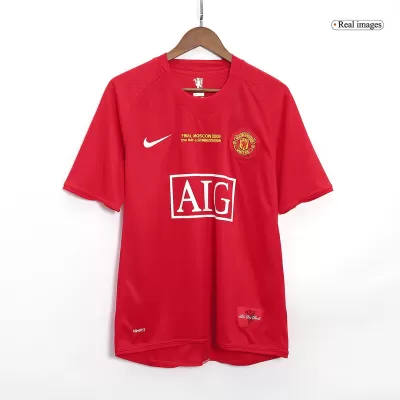 Manchester United 2007/08 Jersey Home Champion League Retro - UCL Final - ijersey