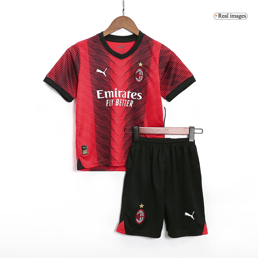 Youth AC Milan Jersey Kit 2023/24 Home - ijersey