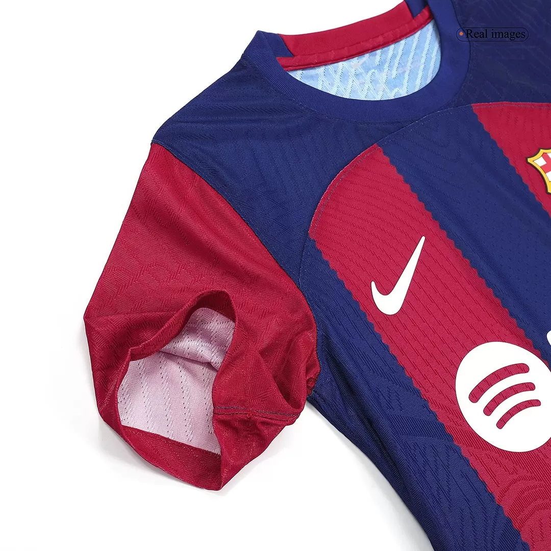 Barcelona 2023-24 Lewandowski Home Jersey - Cyberried Store