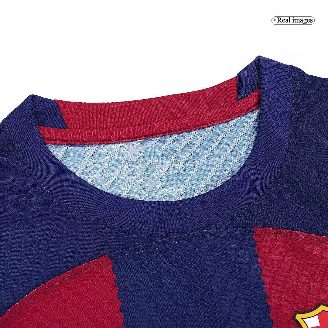 Barcelona 2023-24 Lewandowski Home Jersey - Cyberried Store