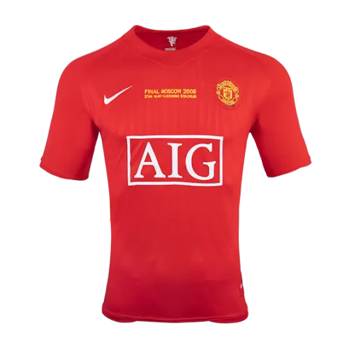 Manchester United Home UCL FINAL Long Sleeve RONALDO #7 Shirt 2007