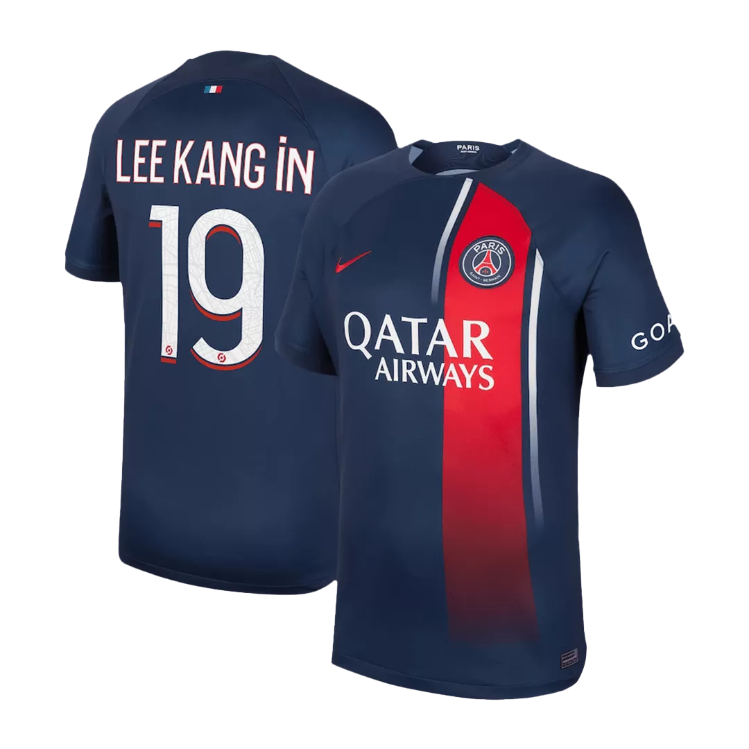 LEE KANG IN #19 PSG Jersey 2023/24 Home
