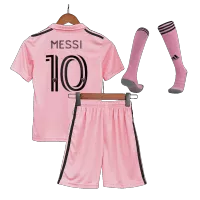 Youth MESSI #10 Inter Miami CF Jersey Whole Kit 2022 Home - ijersey