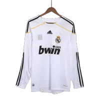 Real Madrid Jersey 2009/10 Home Retro - Long Sleeve - ijersey