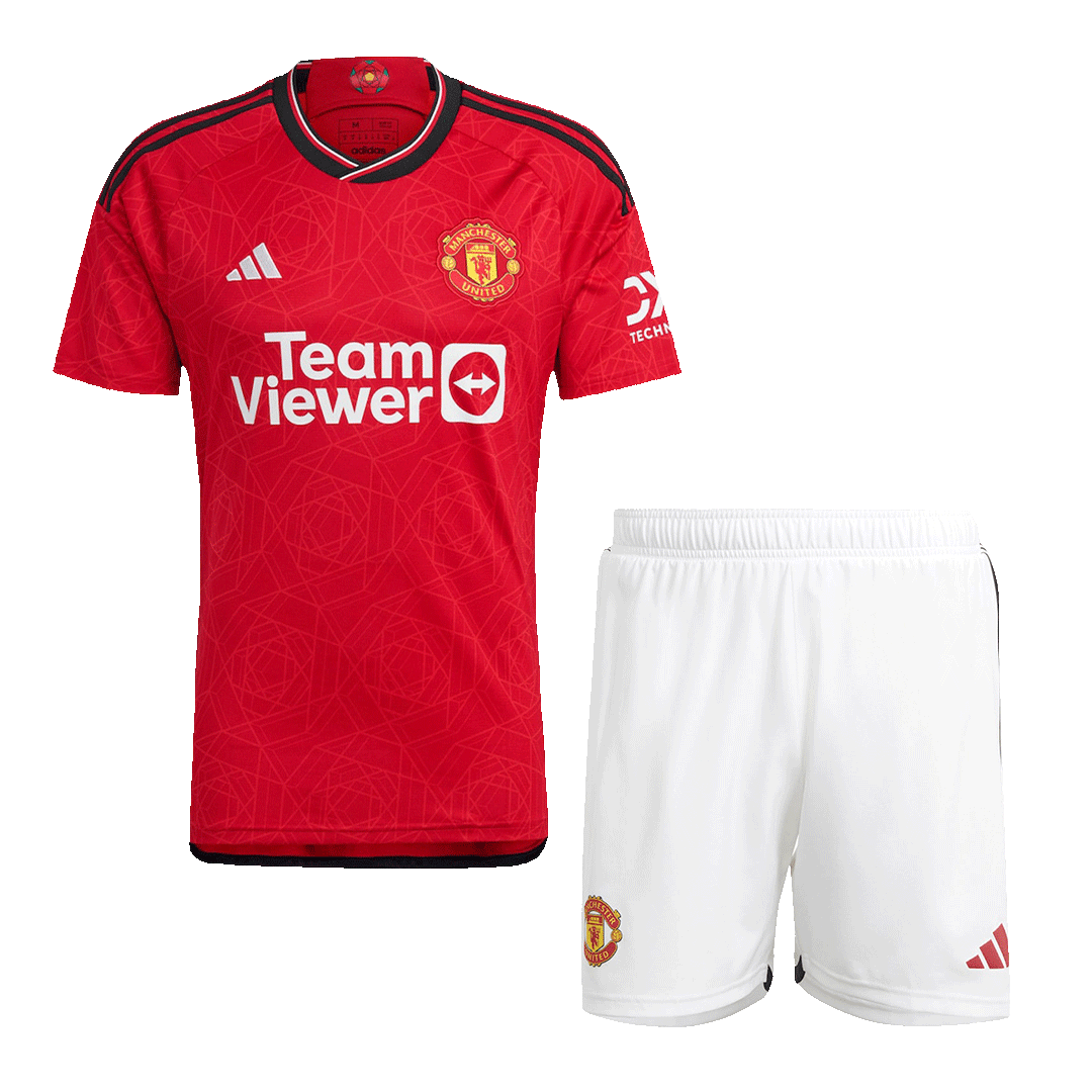 Manchester United Jersey Whole Kit 2023/24 Authentic Home - ijersey