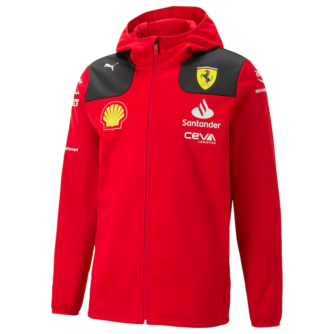 Scuderia Ferrari F1 Racing Team Softshell Jacket 2023 - ijersey
