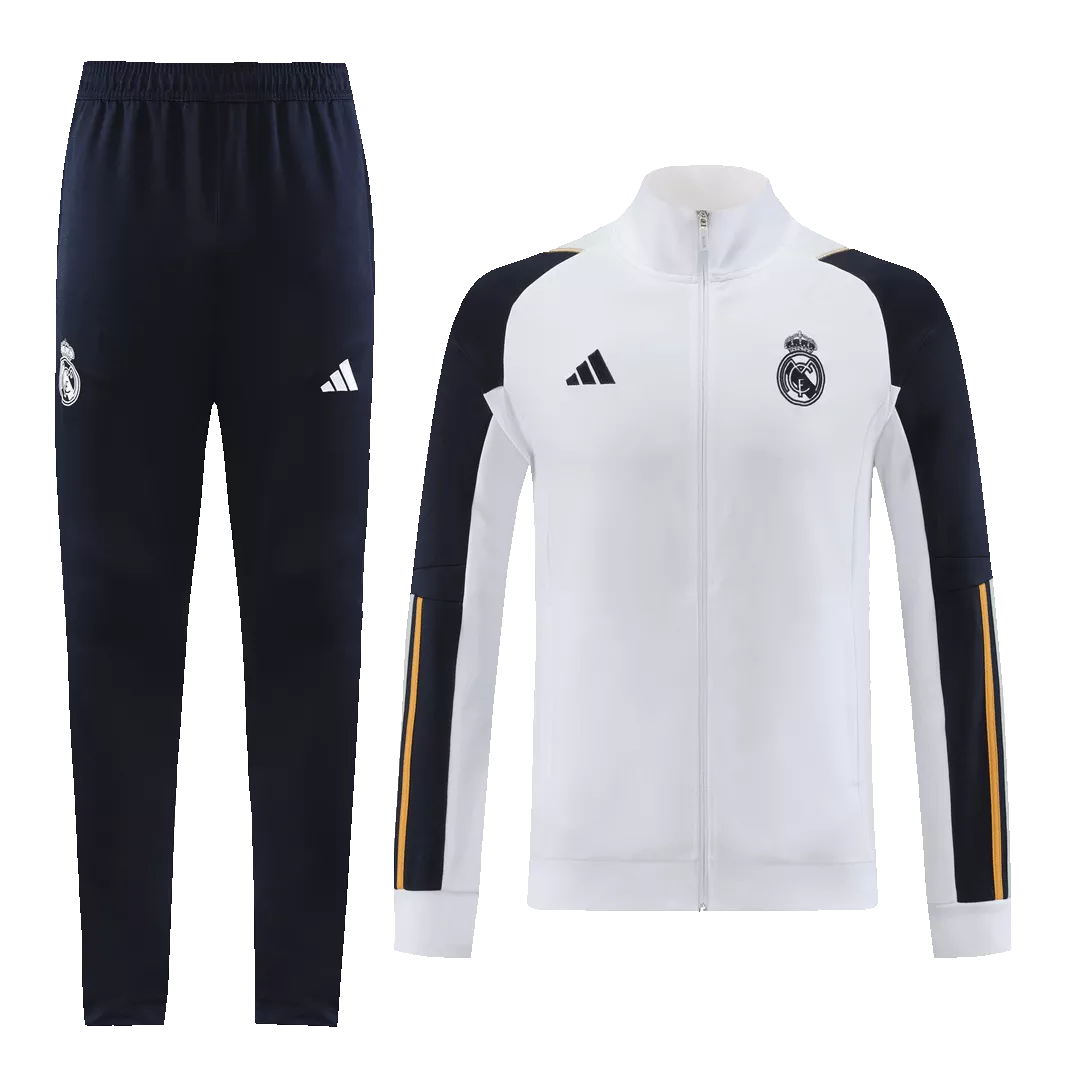 Real Madrid Jacket Tracksuit 2023/24 - White
