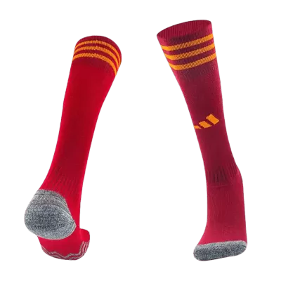 Roma Soccer Socks 2023/24 Home - ijersey