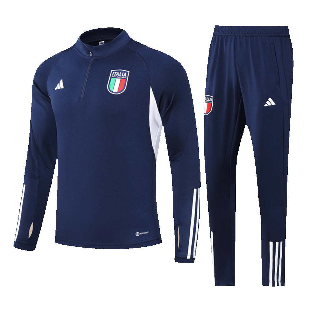 Italy Tracksuit 2023/24 Youth - Navy - ijersey