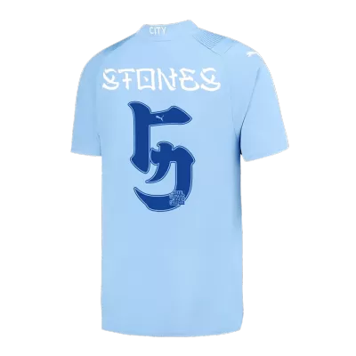 STONES #5 Manchester City Japanese Tour Printing Jersey 2023/24 Home - ijersey