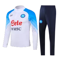 Napoli Tracksuit 2023/24 Youth - White - ijersey