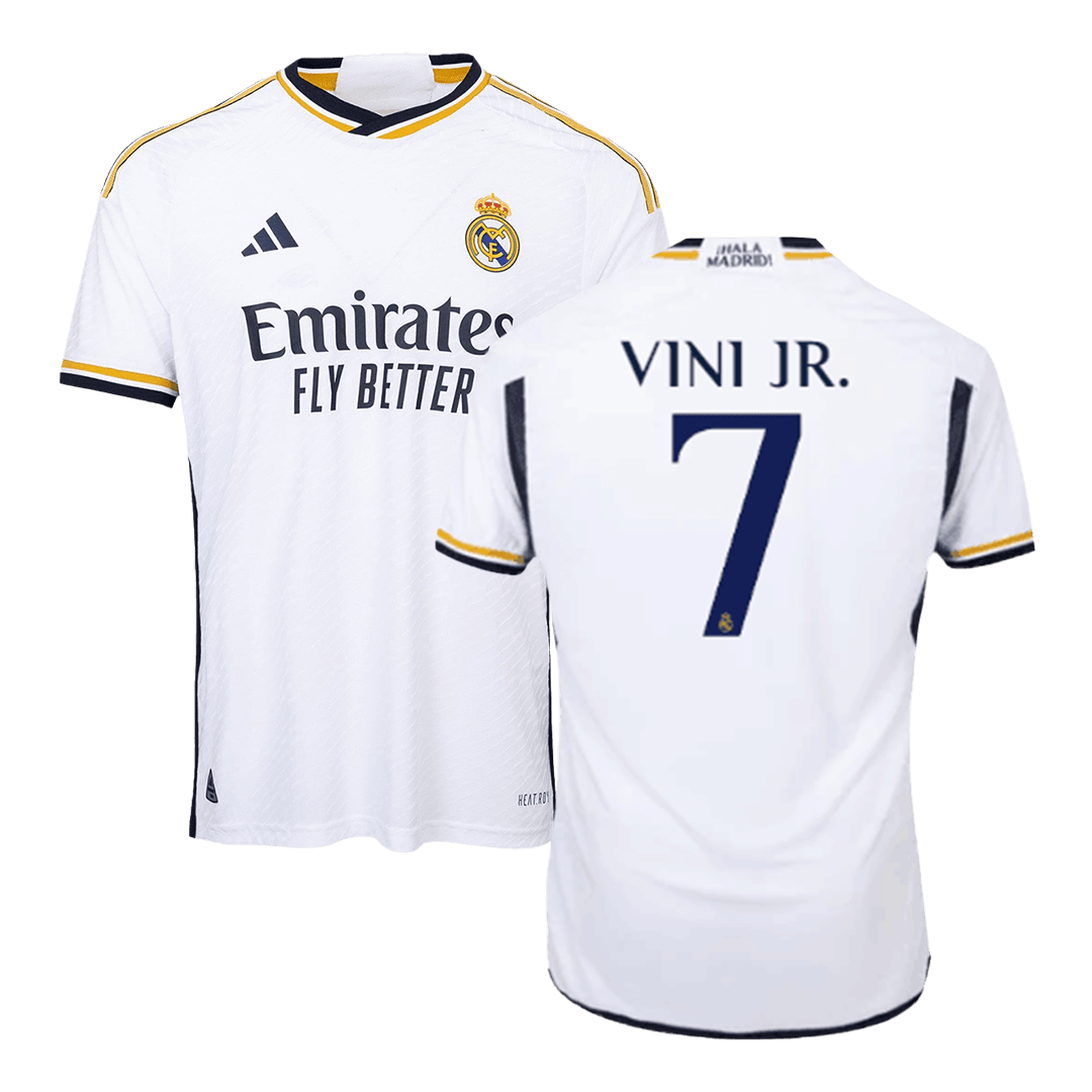 VINI JR. #7 Real Madrid Jersey 2023/24 Authentic Home - ijersey