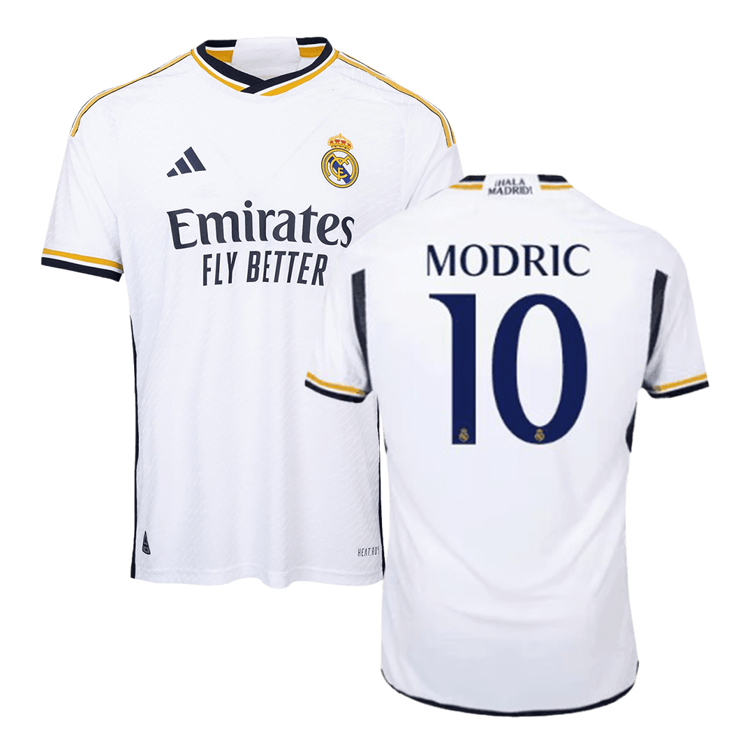 MODRIĆ #10 Real Madrid Jersey 2023/24 Authentic Home