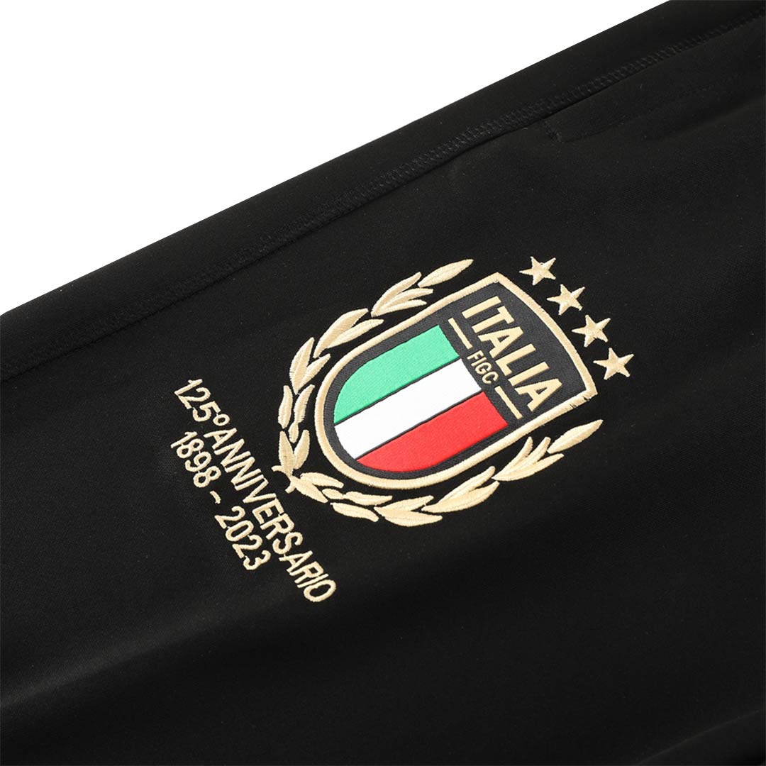 Italy 125th Anniversary Training Pants 2023 - Black - ijersey