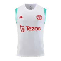 Manchester United Sleeveless Training Jersey 2023/24 - White - ijersey