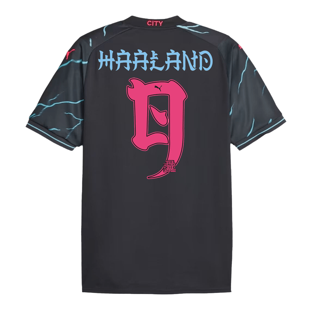 HAALAND #9 Manchester City Japanese Tour Printing Jersey 2023/24 Third - ijersey