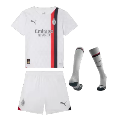 Youth AC Milan Jersey Whole Kit 2023/24 Away - ijersey