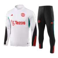 Manchester United Tracksuit 2023/24 Youth - White - ijersey