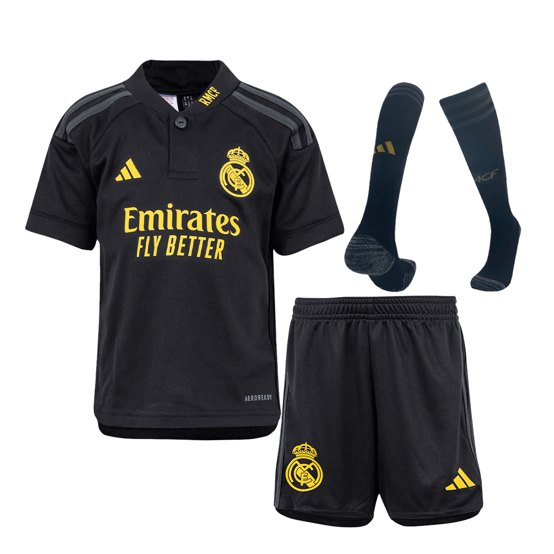 Youth Real Madrid Jersey Whole Kit 2023/24 Third - ijersey