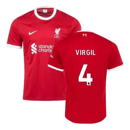 VIRGIL #4 Liverpool Jersey 2023/24 Home - ijersey