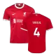 VIRGIL #4 Liverpool Jersey 2023/24 Home - ijersey