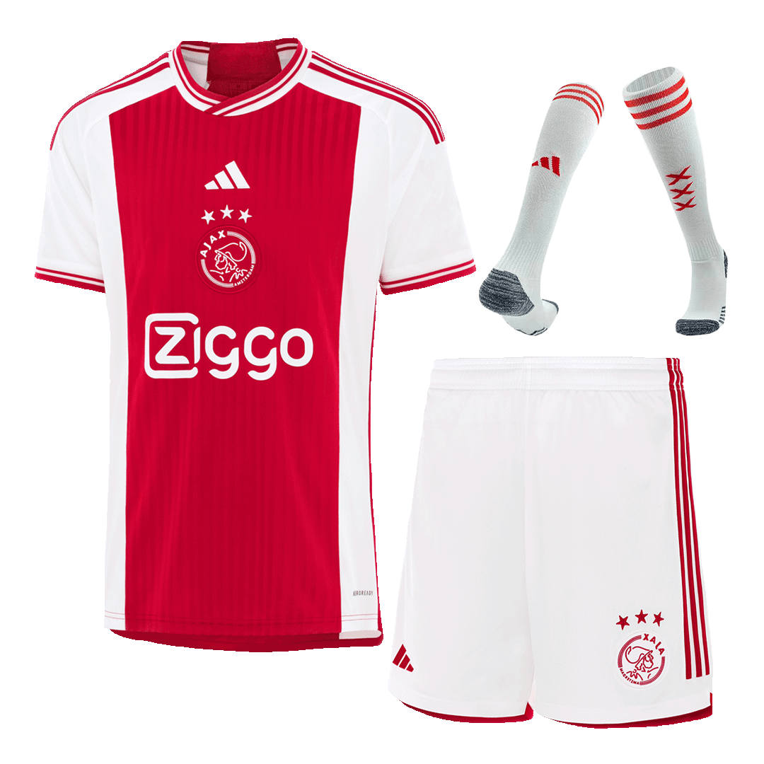 Ajax Jersey Whole Kit 2023/24 Home - ijersey