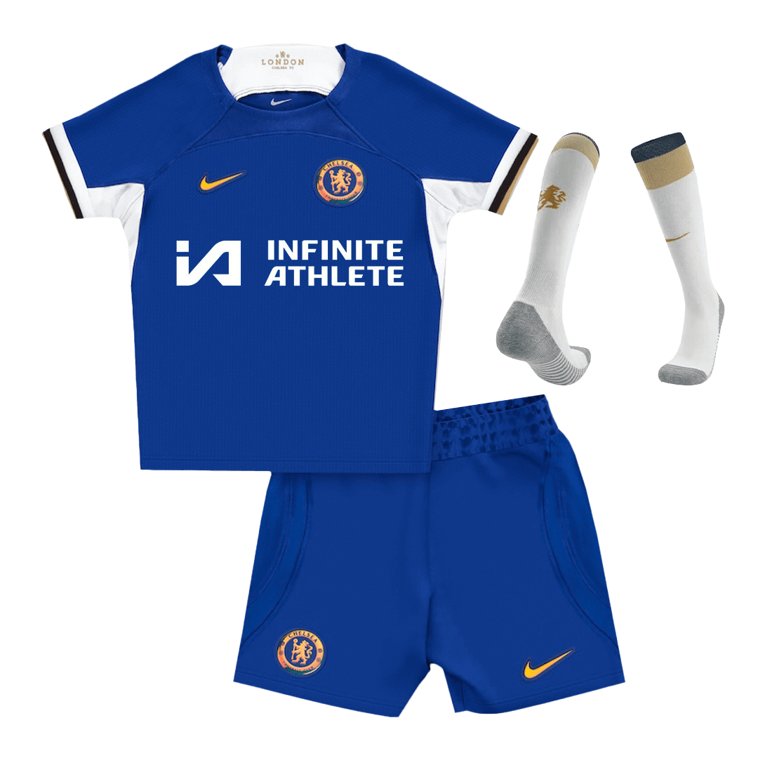 Youth Chelsea Jersey Whole Kit 2023/24 Home - ijersey