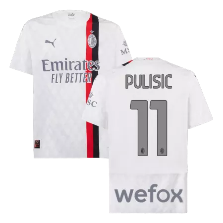 PULISIC #11 AC Milan Jersey 2023/24 Authentic Away - ijersey