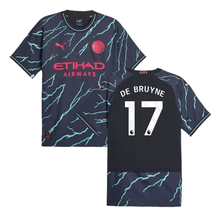 DE BRUYNE #17 Manchester City Jersey 2023/24 Authentic Third - ijersey