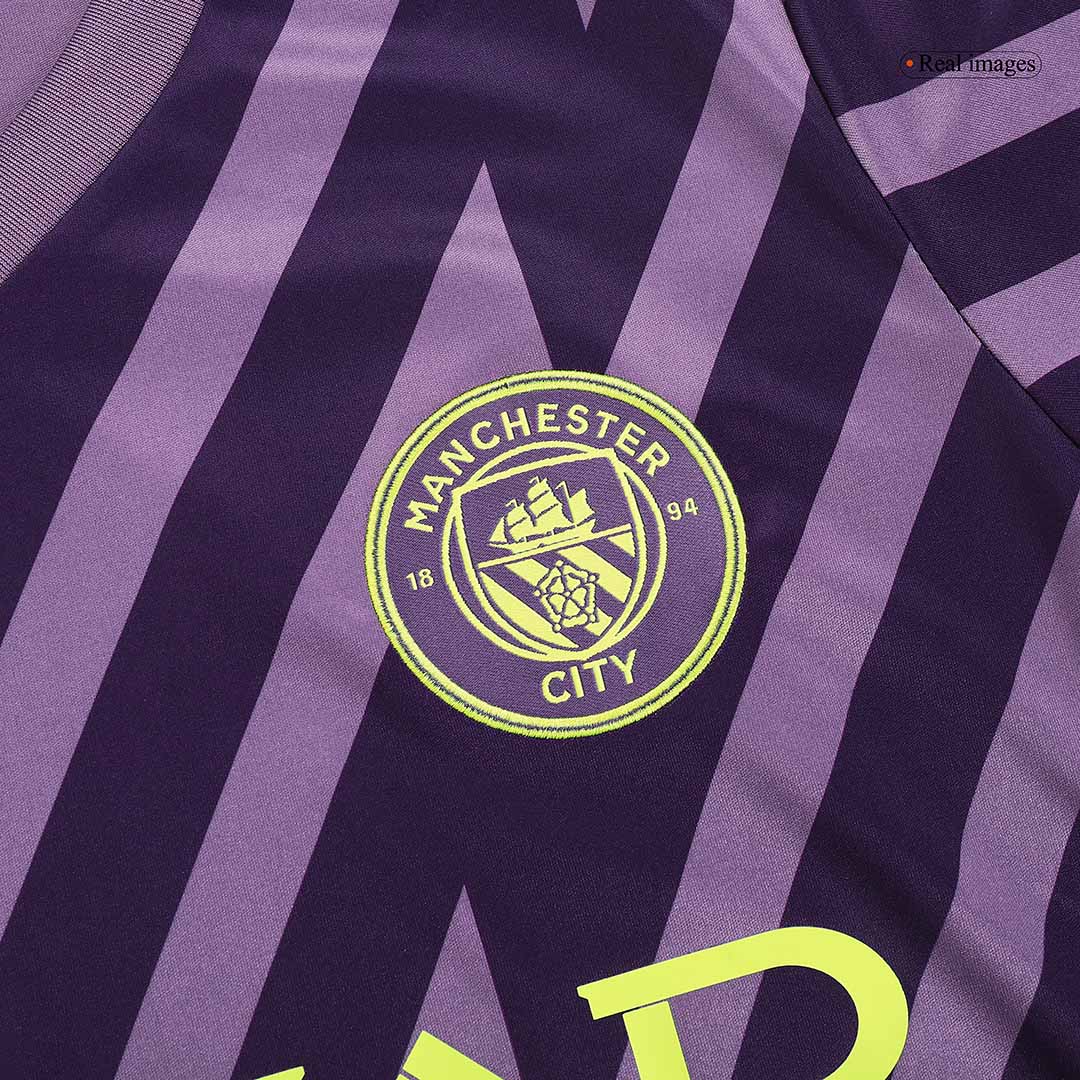 Manchester City Goalkeeper Jersey 2023/24 Purple - ijersey