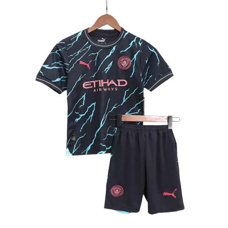 Youth Manchester City Jersey Kit 2023/24 Third - ijersey