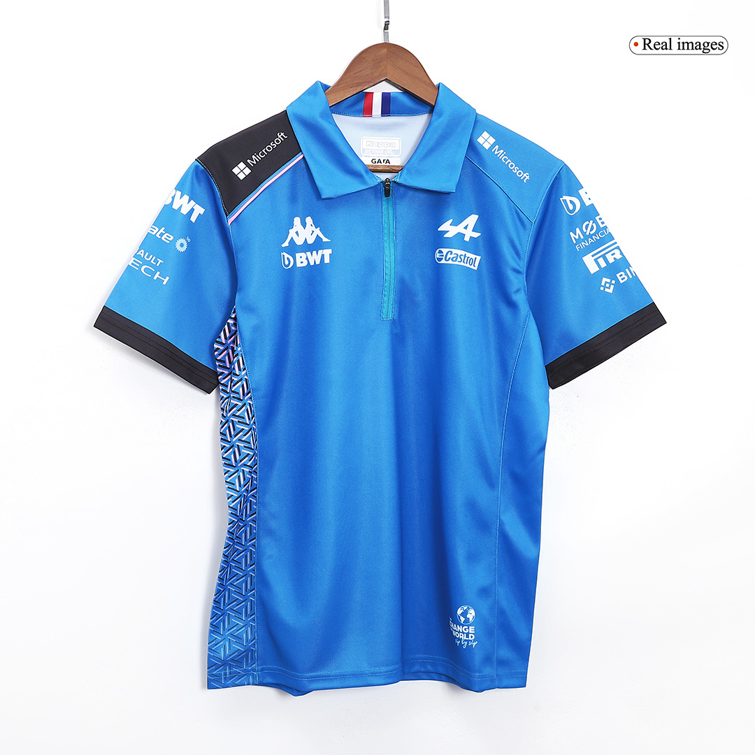 BWT Alpine F1 Team Polo Shirt Blue 2023 - ijersey