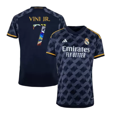 VINI JR. #7 Real Madrid Jersey 2023/24 Away - Sen2 Font - ijersey