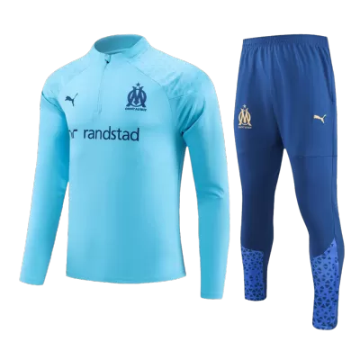 Marseille Tracksuit 2023/24 Youth - Blue - ijersey