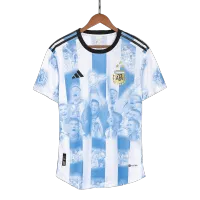 Argentina Jersey 2022 Authentic Home World Cup -THREE STARS Commemorative - ijersey