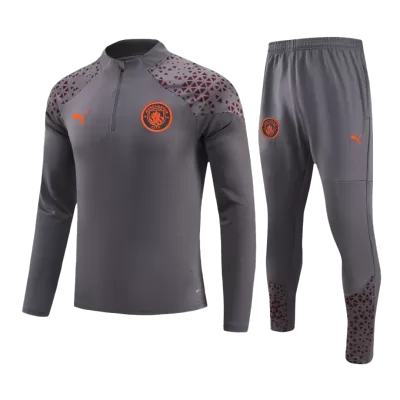 Manchester City Tracksuit 2023/24 Youth - Gray - ijersey