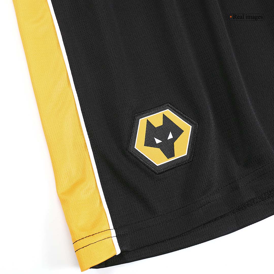 Wolverhampton Wanderers Soccer Shorts 2023/24 Home - ijersey