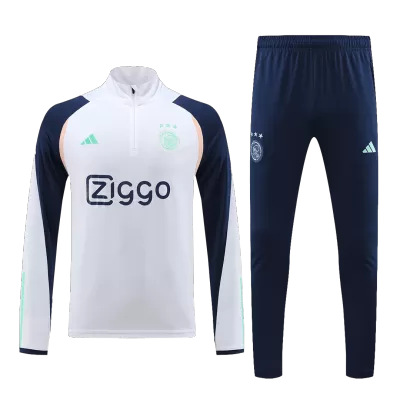 Ajax Tracksuit 2023/24 - White - ijersey