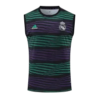 Real Madrid Sleeveless Top 2022/23 - Black&Purple&Green - ijersey