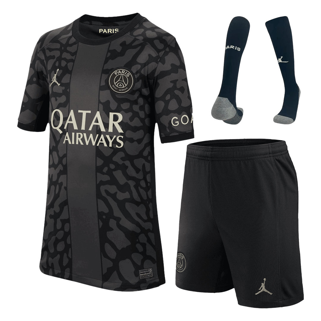 Youth PSG Jersey Whole Kit 2023/24 Third - ijersey