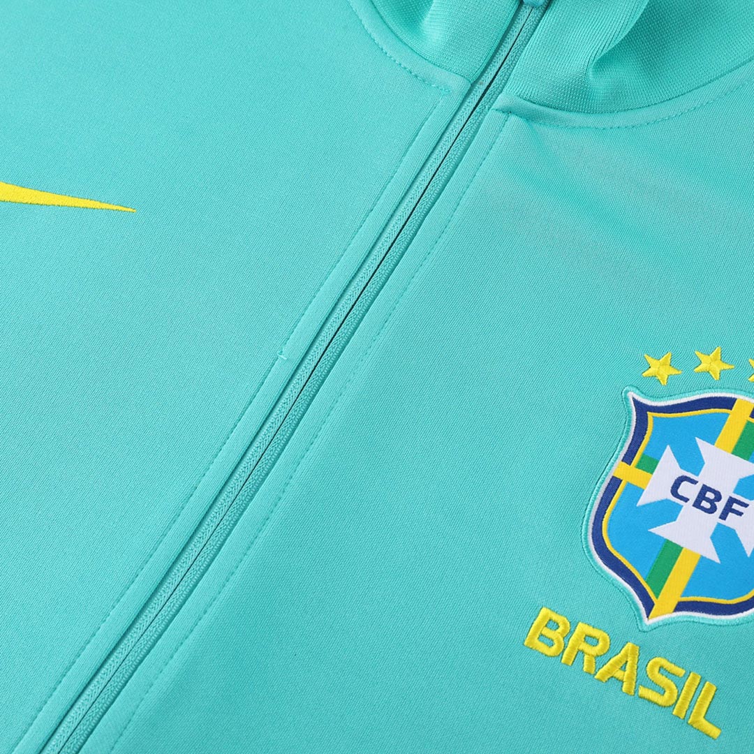 Brazil Jacket Tracksuit 2023/24 - Green - ijersey